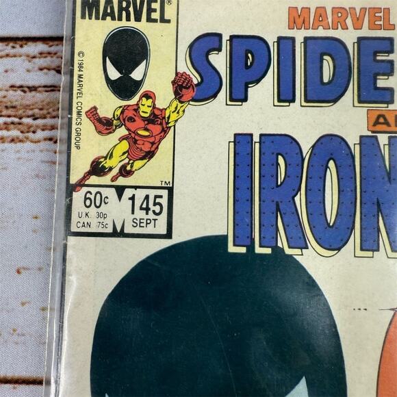 Marvel Team-Up #145 Spider-Man & Iron Man 1984 Copper Age Comic Book - Picture 2 of 5
